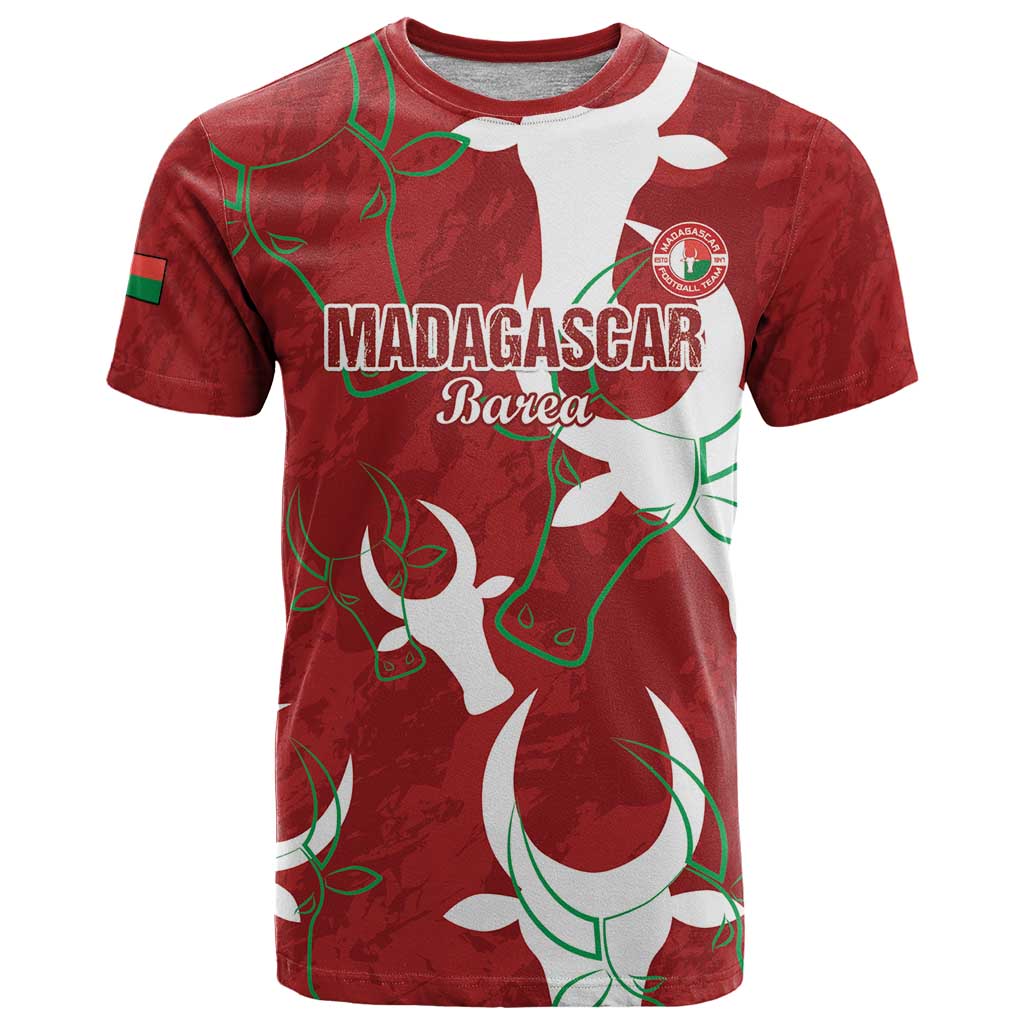 Custom Madagascar Football T-Shirt Alefa Barea Graphic Tee