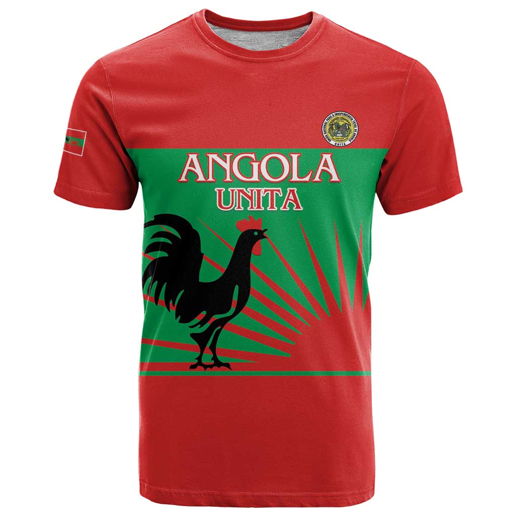 Personalised UNITA Angola T-Shirt Party Flag Style Graphic Tee