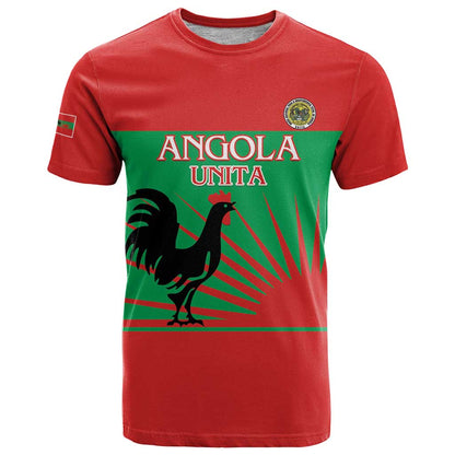 Personalised UNITA Angola T-Shirt Party Flag Style Graphic Tee
