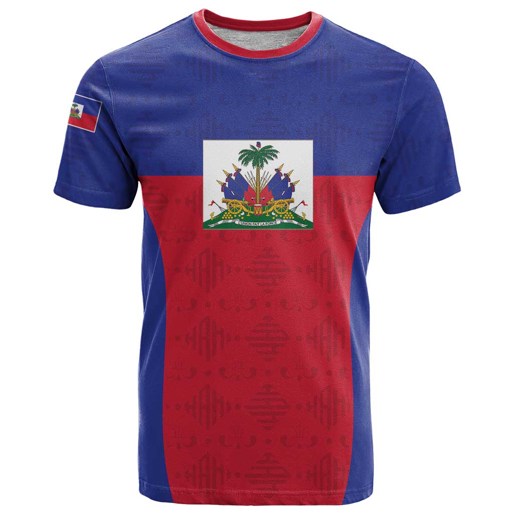 Custom Haiti Football T-Shirt Les Grenadiers 2026 Back to the World Cup Graphic Tee