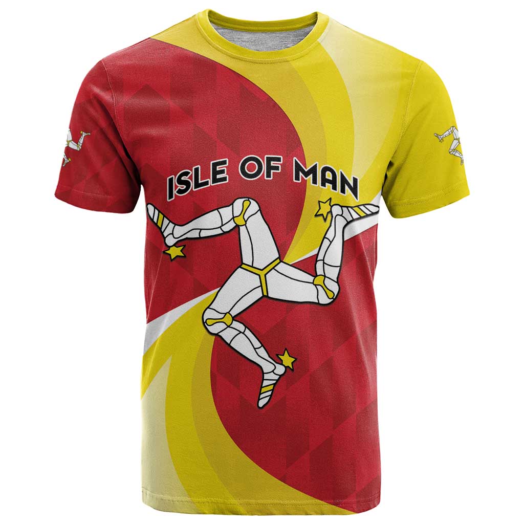 Personalized Isle of Man T-Shirt Triskele Ny Tree Cassyn Graphic Tee