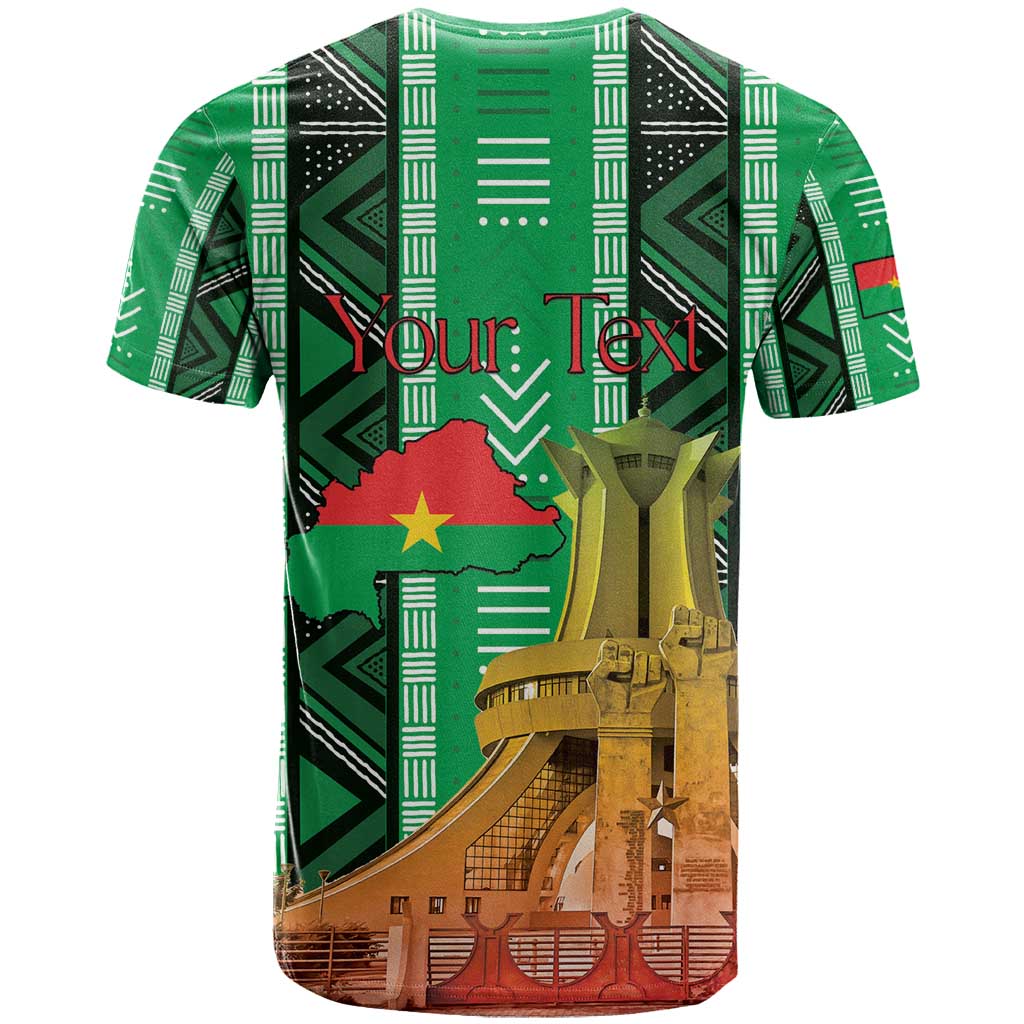 Personalized Burkina Faso Martyrs Day T-Shirt Monument des Heros Nationaux Graphic Tee