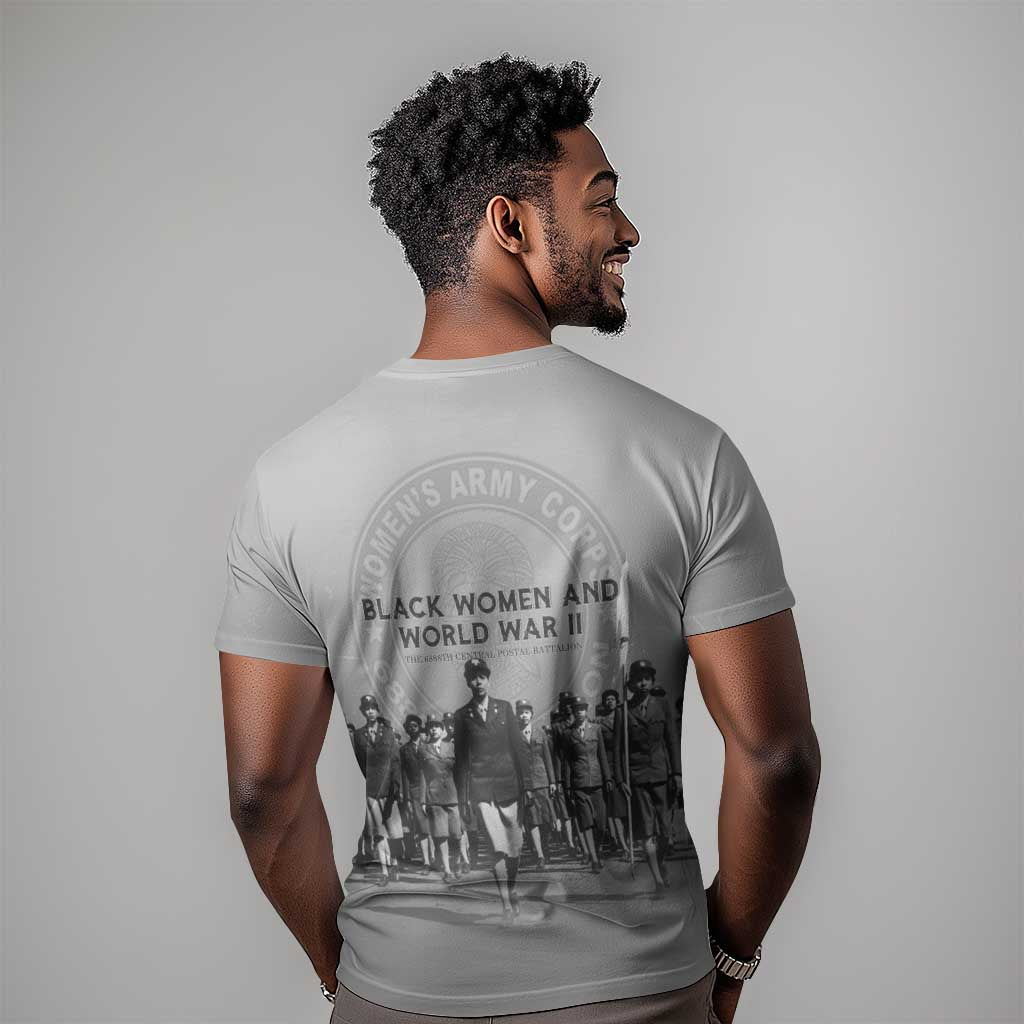 Black Women of World War II T-Shirt 6888th Central Postal Directory Battalion Graphic Tee