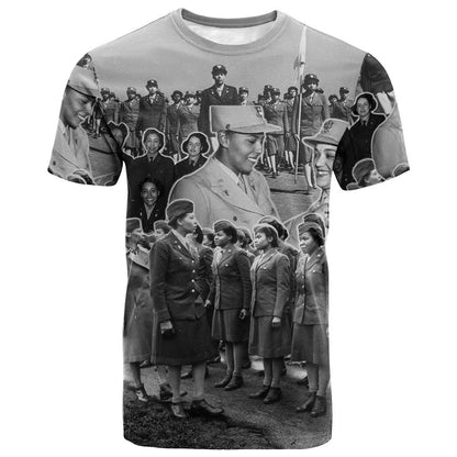 Six Triple Eight T-Shirt Women of the Womens Army Corps Graphic Tee