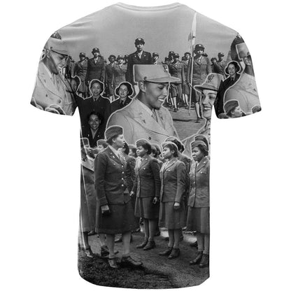 Six Triple Eight T-Shirt Women of the Womens Army Corps Graphic Tee