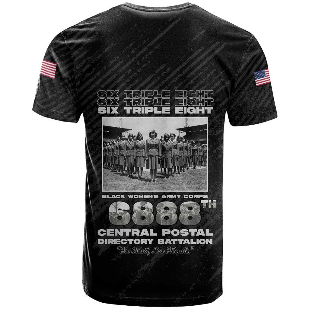 6888th Central Postal Directory Battalion T-Shirt Six Triple Eight Graphic Tee