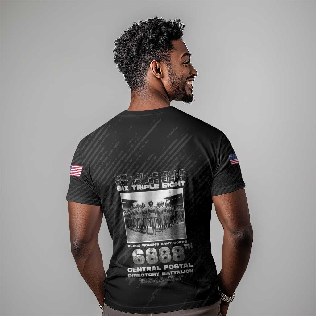 6888th Central Postal Directory Battalion T-Shirt Six Triple Eight Graphic Tee