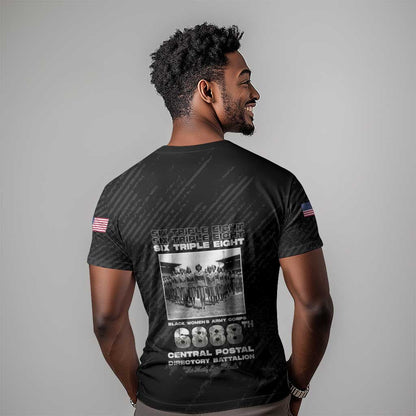 6888th Central Postal Directory Battalion T-Shirt Six Triple Eight Graphic Tee