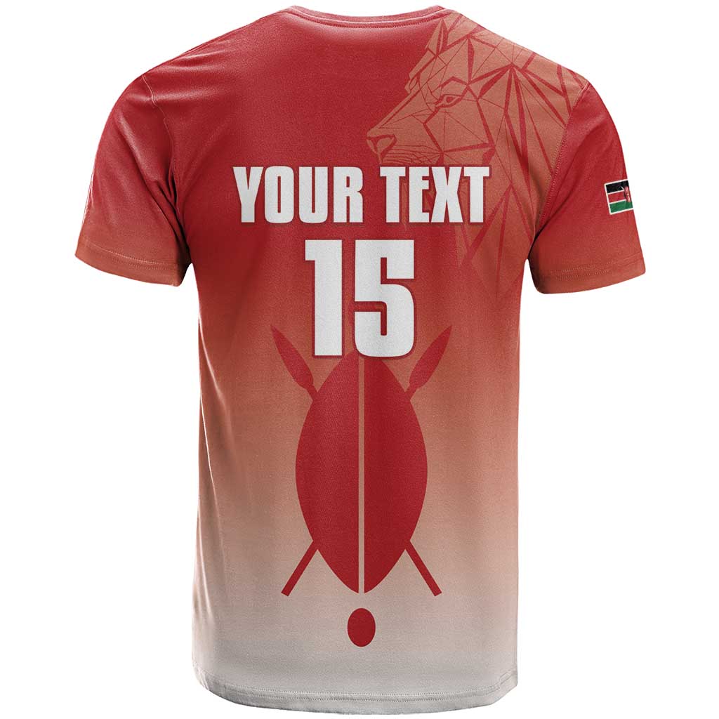 Custom Kenya Football T-Shirt Harambee Harambee Stars Graphic Tee