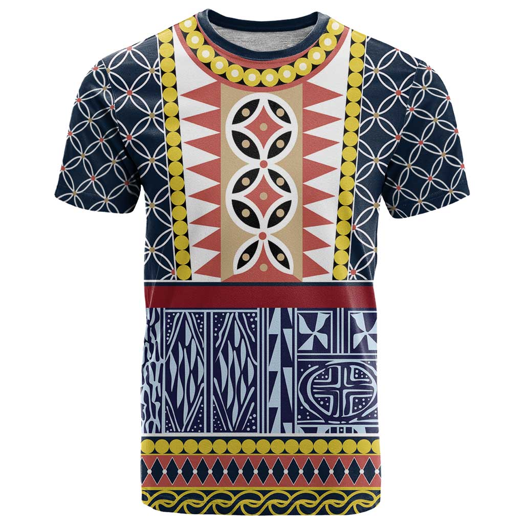 Toghu Bamenda T-Shirt Cameroon North West Traditional Pattern Graphic Tee