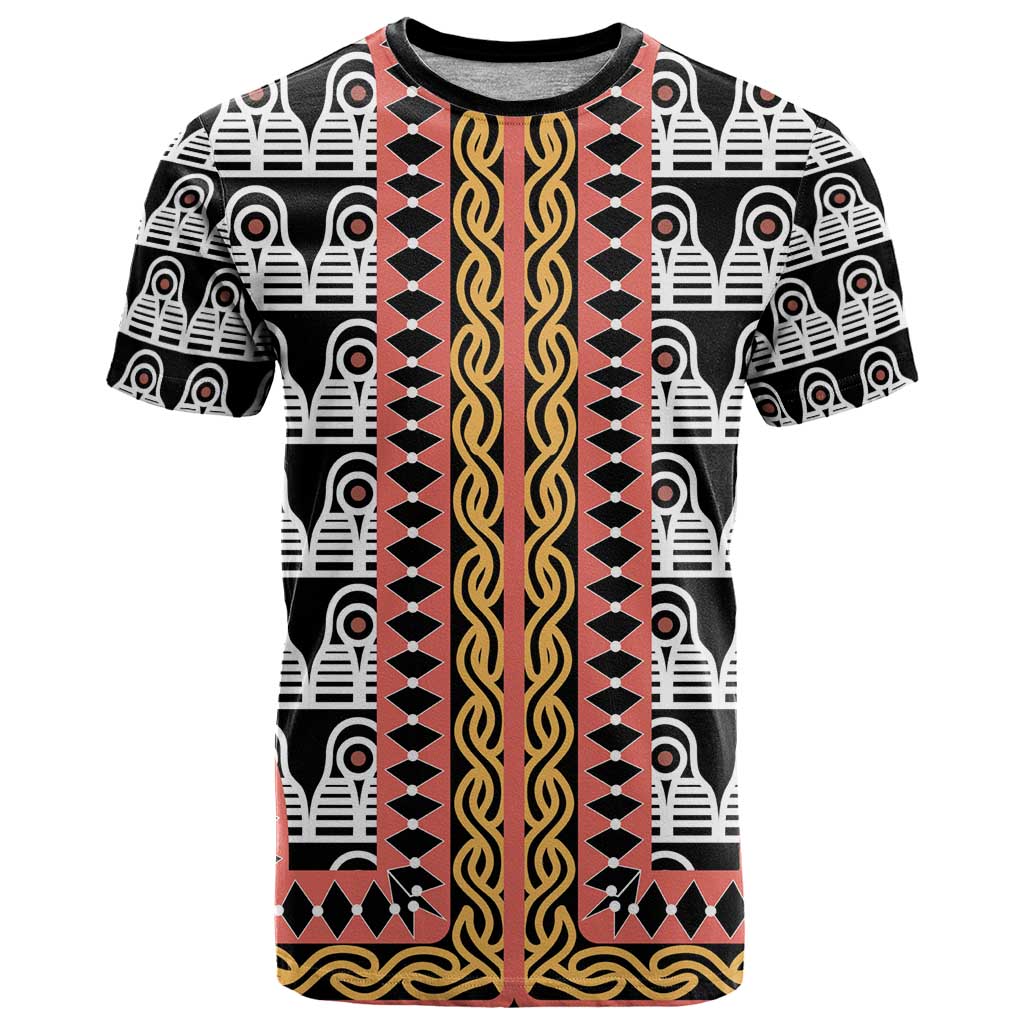 Cameroon Toghu Traditional Pattern T-Shirt Graphic Tee