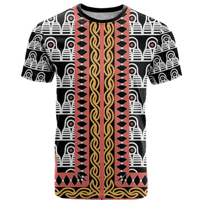 Cameroon Toghu Traditional Pattern T-Shirt Graphic Tee