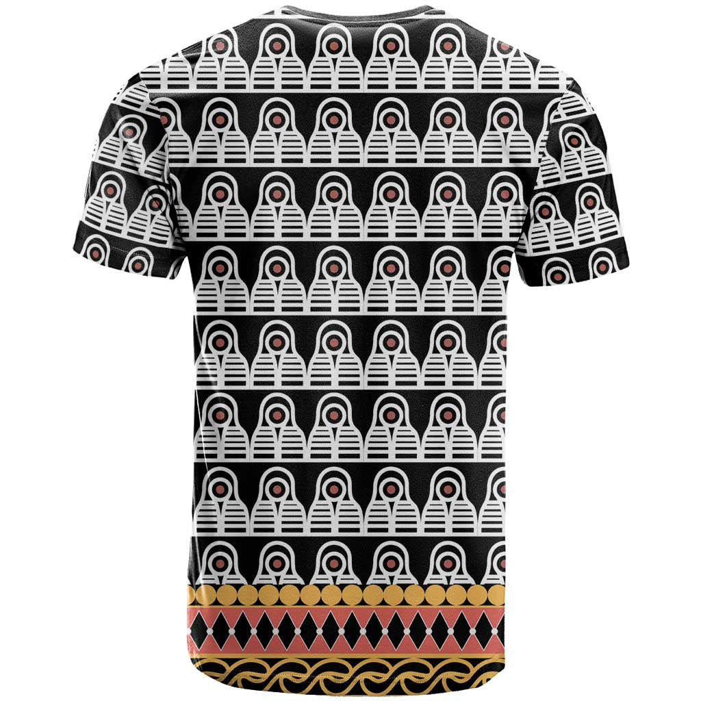Cameroon Traditional T-Shirt Toghu Pattern Graphic Tee