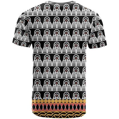 Cameroon Traditional T-Shirt Toghu Pattern Graphic Tee
