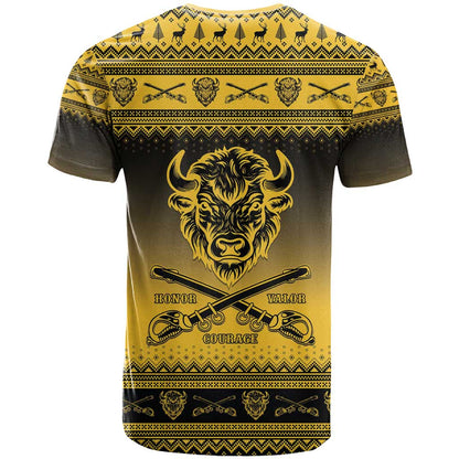 Buffalo Soldiers Christmas T-Shirt 10th Cavalry Regiment Graphic Tee