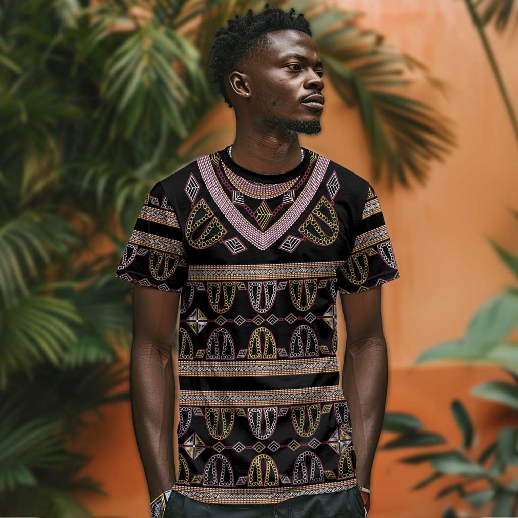 Cameroon T-Shirt Toghu Pattern Heritage Graphic Tee