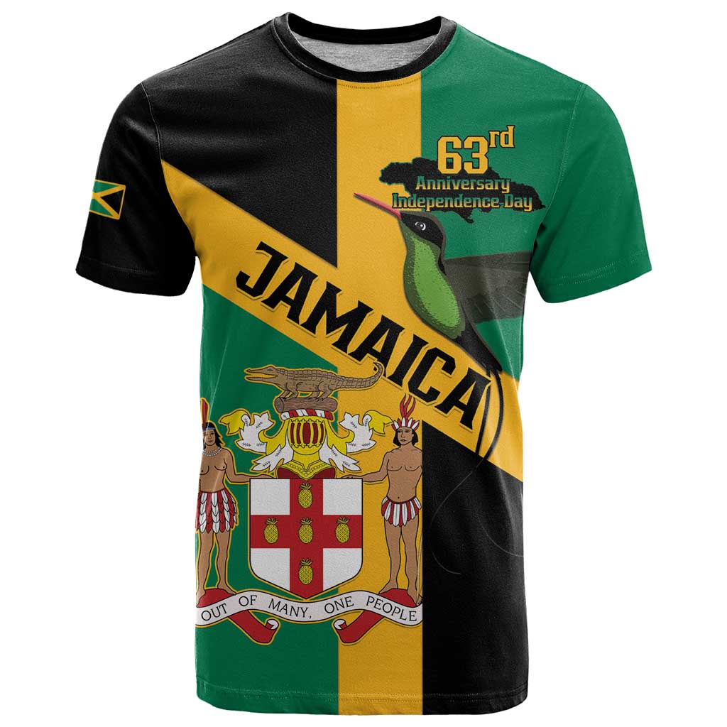 Jamaica T-Shirt 63rd Anniversary Independence Day Graphic Tee
