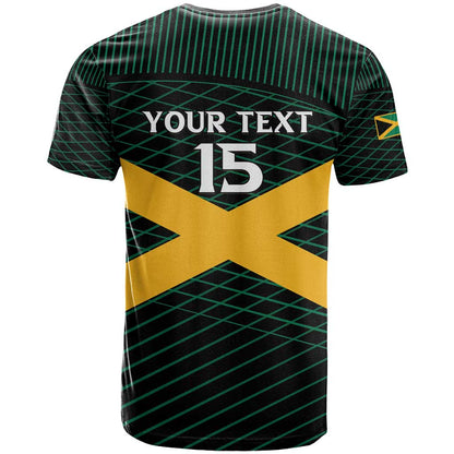 Jamaica Rugby Custom T-Shirt Go Jamaica Crocs Go Graphic Tee