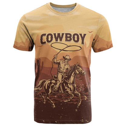 Black Cowboy T-Shirt Take Me Away Graphic Tee