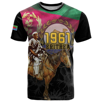 Happy Eritrea Revolution Day T-Shirt Remember Hamid Idris Awate Graphic Tee