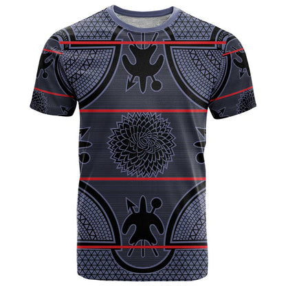 Lesotho Seanamarena T-Shirt Basotho Traditional Blanket Style - Serenity Graphic Tee
