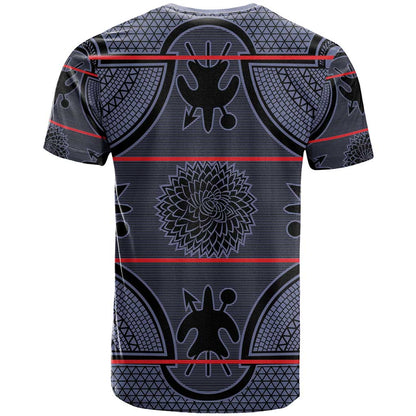 Lesotho Seanamarena T-Shirt Basotho Traditional Blanket Style - Serenity Graphic Tee