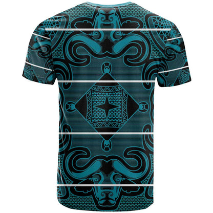 Lesotho Seanamarena - Motlatsi T-Shirt Basotho Traditional Blanket Style - Lesotho Breeze Graphic Tee