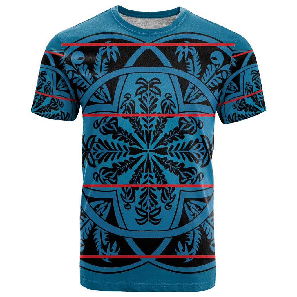 Lesotho Seanamarena - Kharetsa T-Shirt Basotho Traditional Blanket Style Graphic Tee