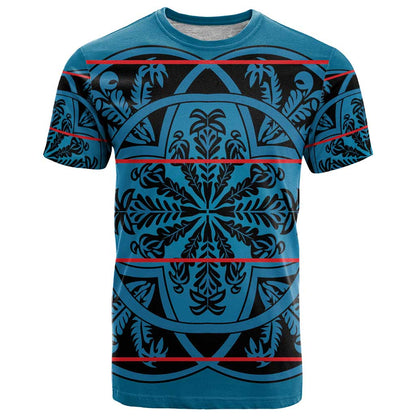 Lesotho Seanamarena - Kharetsa T-Shirt Basotho Traditional Blanket Style Graphic Tee