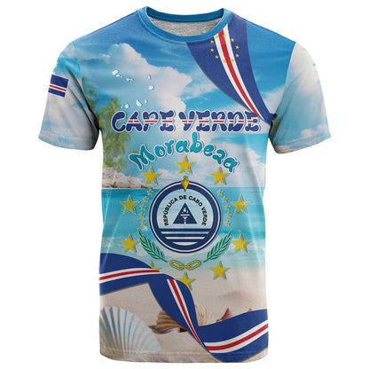 Personalized Cape Verde Morabeza T-Shirt Island Welcome Graphic Tee