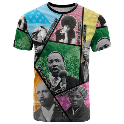 Civil Rights Leader T-Shirt Dream of Freedom Graphic Tee