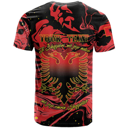 Happy Albania Independence Day T-Shirt Albanian Eagle Graphic Tee