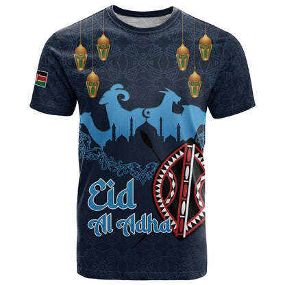 Kenya Happy Eid Mubarak T-Shirt Eid Al-Adha Graphic Tee