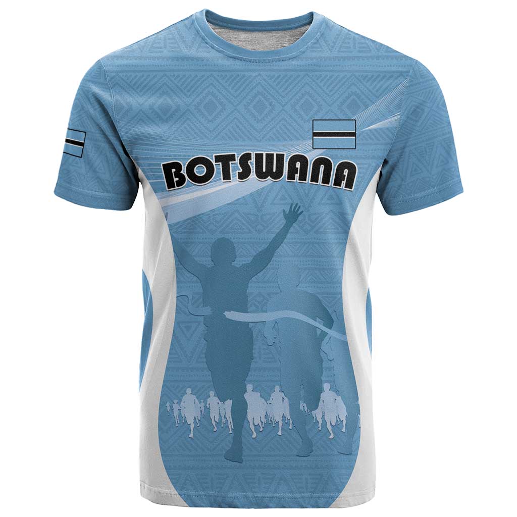 Personalized Botswana Athletics T-Shirt Go Champions Go Graphic Tee