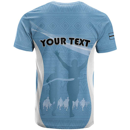Personalized Botswana Athletics T-Shirt Go Champions Go Graphic Tee