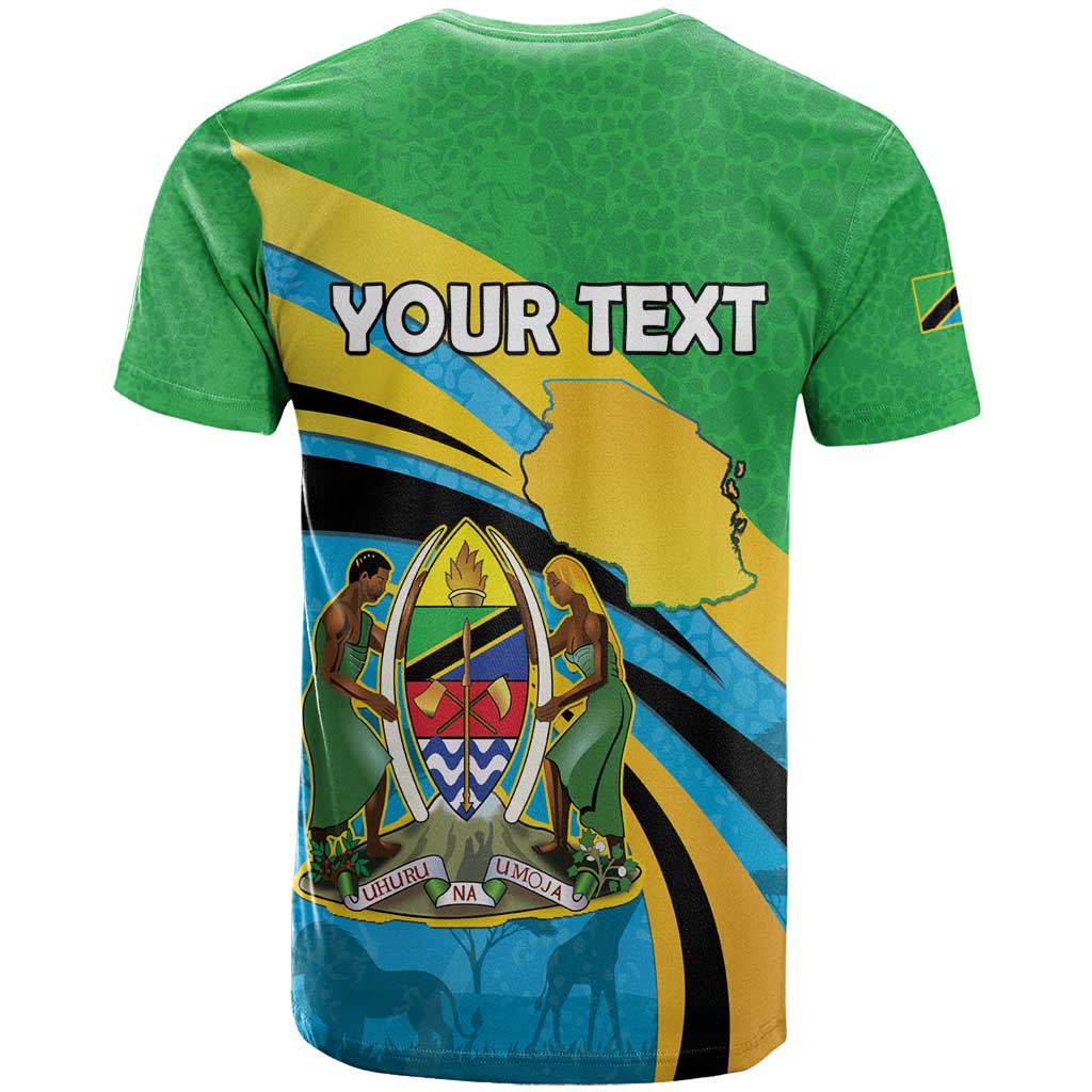 Personalized Tanzania 1963 T-Shirt Happy Independence Day Graphic Tee