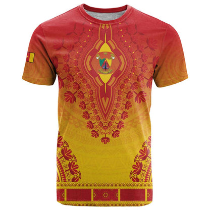 Personalized Cameroon African Dashiki T-Shirt Graphic Tee