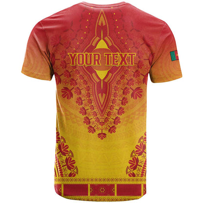 Personalized Cameroon African Dashiki T-Shirt Graphic Tee