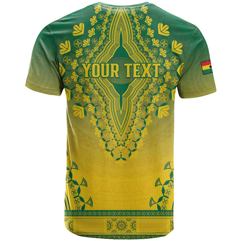 Personalized Ghana African Dashiki T-Shirt Graphic Tee