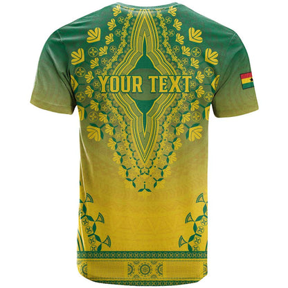 Personalized Ghana African Dashiki T-Shirt Graphic Tee