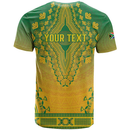 Personalized South Africa African Dashiki T-Shirt Graphic Tee