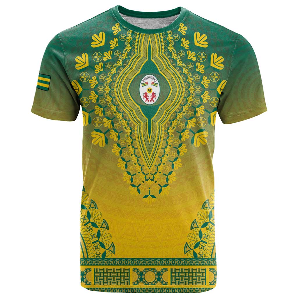 Personalized Togo African Dashiki T-Shirt Graphic Tee