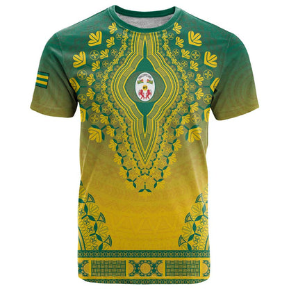Personalized Togo African Dashiki T-Shirt Graphic Tee