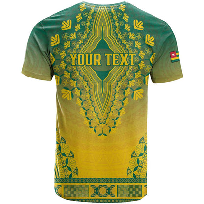 Personalized Togo African Dashiki T-Shirt Graphic Tee