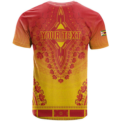 Personalized Zimbabwe African Dashiki T-Shirt Graphic Tee