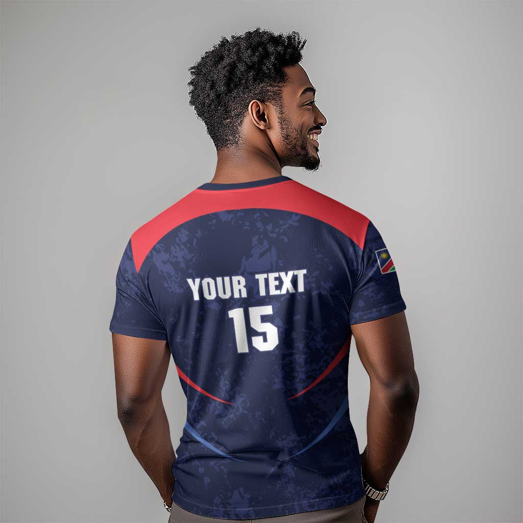 Namibia Cricket Custom T-Shirt Come On Eagles Graphic Tee