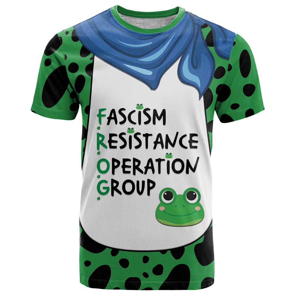 Portland Frog Protest T-Shirt Frog Costume Style Graphic Tee