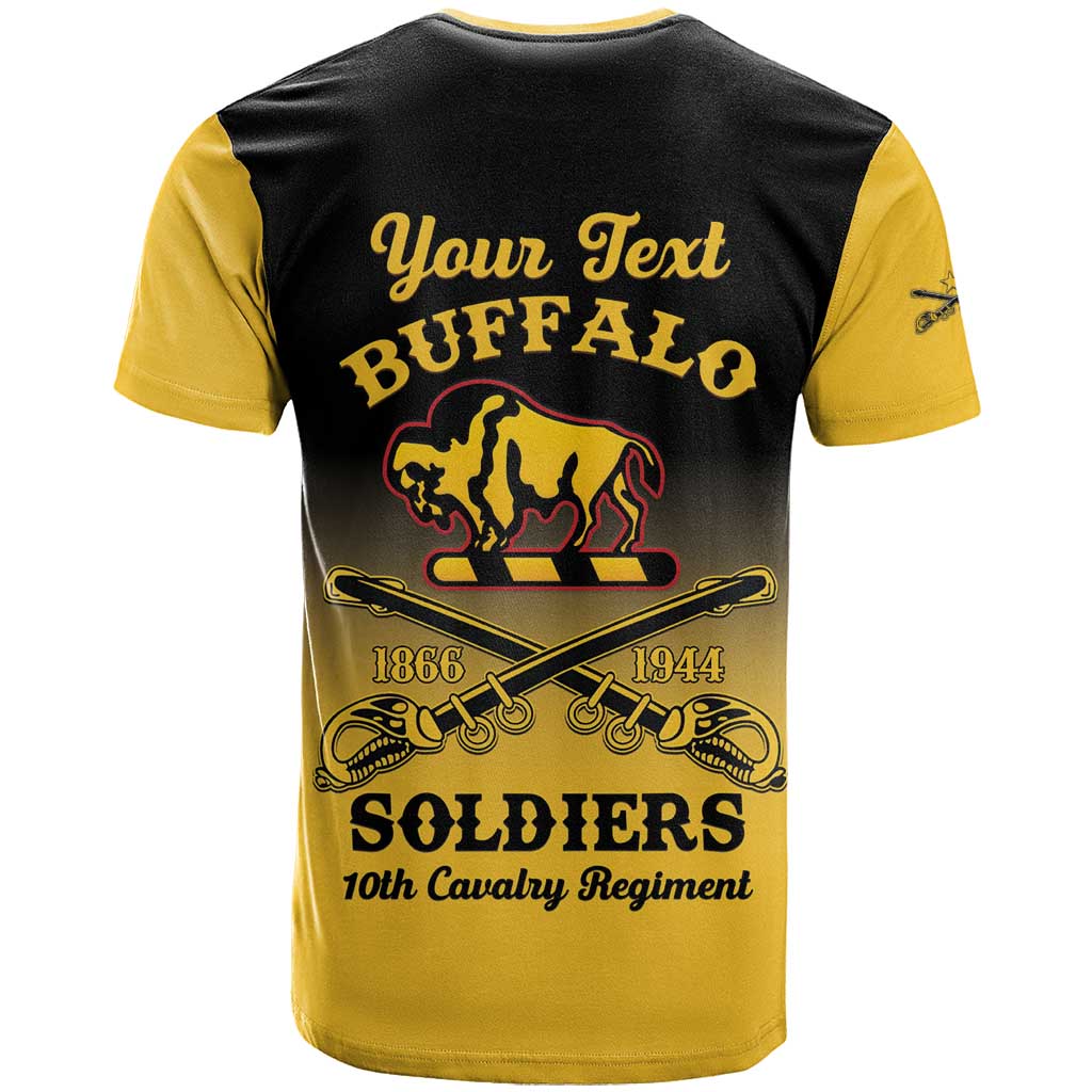 Personalised Buffalo Soldiers T-Shirt 10th Cavalry Regiment Graphic Tee