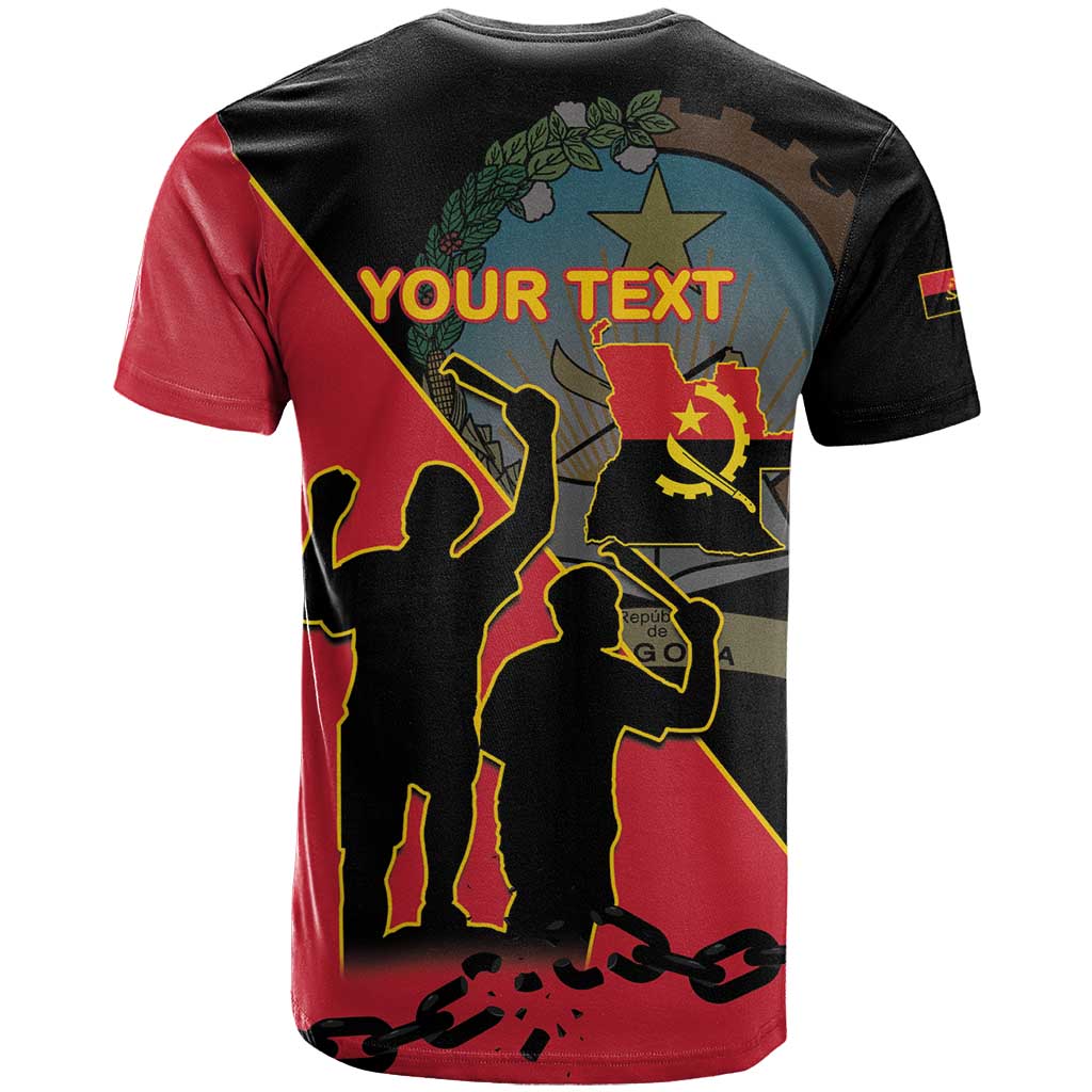 Personalised Angola Day of the Armed Struggle T-Shirt 4 De Fevereiro Graphic Tee