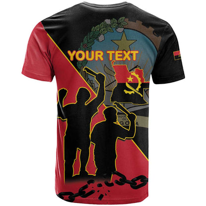 Personalised Angola Day of the Armed Struggle T-Shirt 4 De Fevereiro Graphic Tee